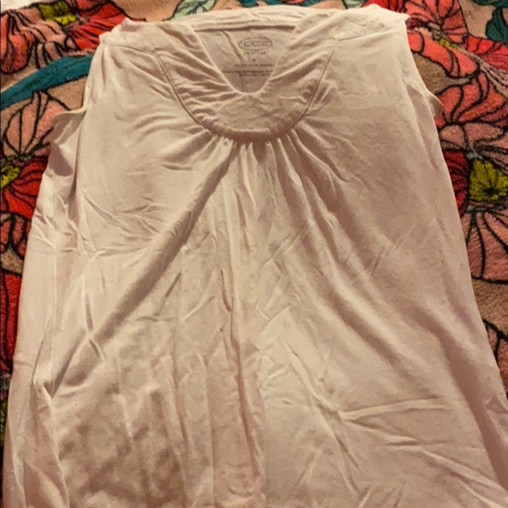 White tank top